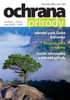 Ochrana přírody č.  1/2007