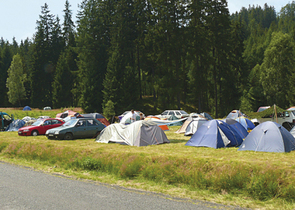 Camping in Nature