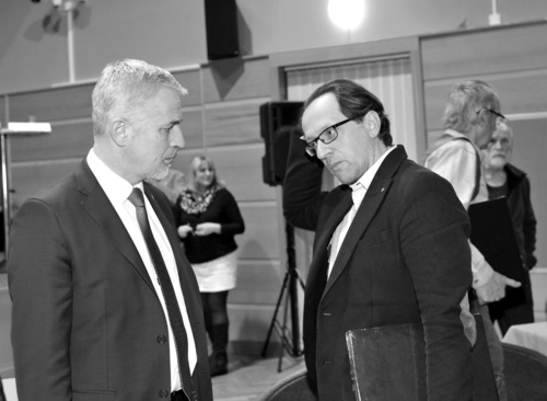 Namestek Vladimir Mana s Frantiskem Krejcim foto Zdenek Patzelt