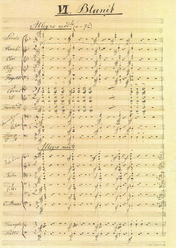 Smetanova partitura