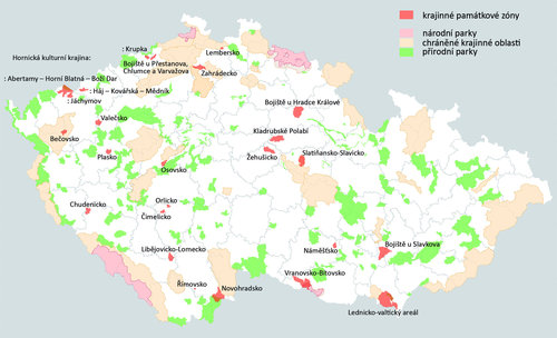 Mapa krajinnžch pam†tkovžch zĘn v ¨R vypracoval Karel Kuüa