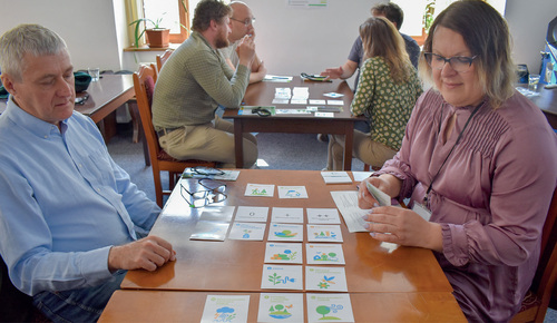 Fig. 3. Prioritising the benefits of nature for assessment in the Křivoklátsko Protected Landscape Area and Biosphere Reserve. © Jitka Kozubková / One Nature.