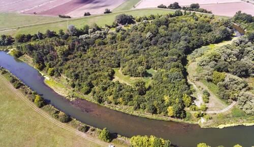 The state of paly Dyje/Thaya River before implementing the measures