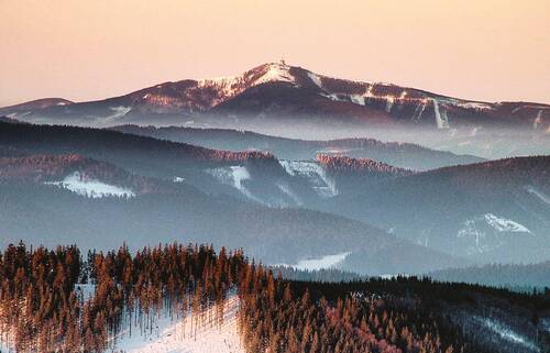 Photo: Mt. Lysá hora – the highest peak of the Beskydy/Beskids Mountains