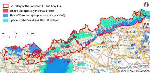 Preliminary Zonation Proposal of the Krušné hory/Ore Mts. PLA