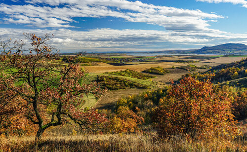 The Pálava/Pavlov Hills Protected Landscape Area and Nové Mlýny waterworks/water reservoirs (South Moravia). © David Outrata