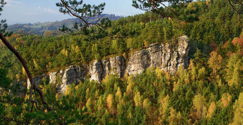 Jedna ze střetových lokalit výra velkého a sokola stěhovavého.  Foto Jiří Šťastný