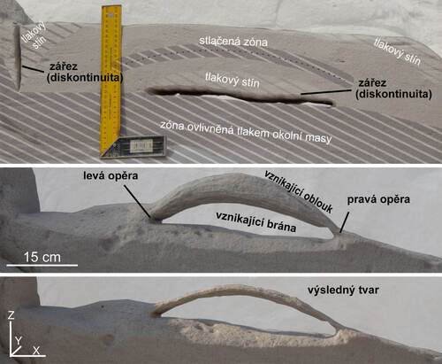 Vznik skalní brány
