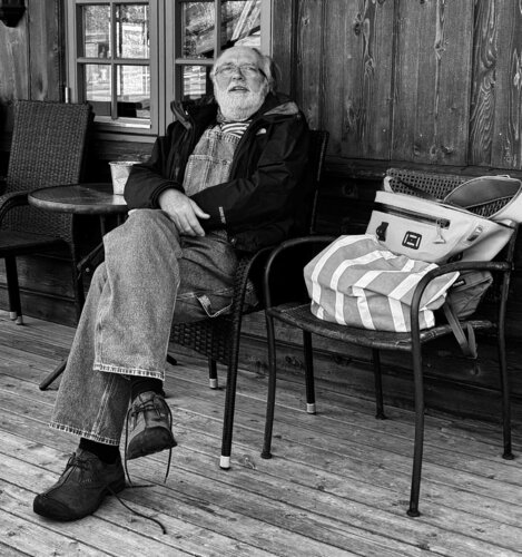 Tomáš Rothröckl na rybářské výpravě. Foto Jan Dušek