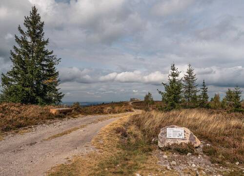 Panel na naučné stezce Jordán. Foto Bohumil Fišer