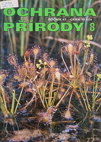Titulní strana obnovené Ochrany přírody z r. 1992. Titulní strana obnovené Ochrany přírody z r. 1992.
