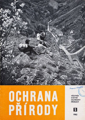 Titulní strana Ochrany přírody z r. 1962. Titulní strana Ochrany přírody z r. 1962.