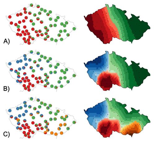 Mapy genetické variability