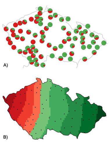Mapy genetické variability